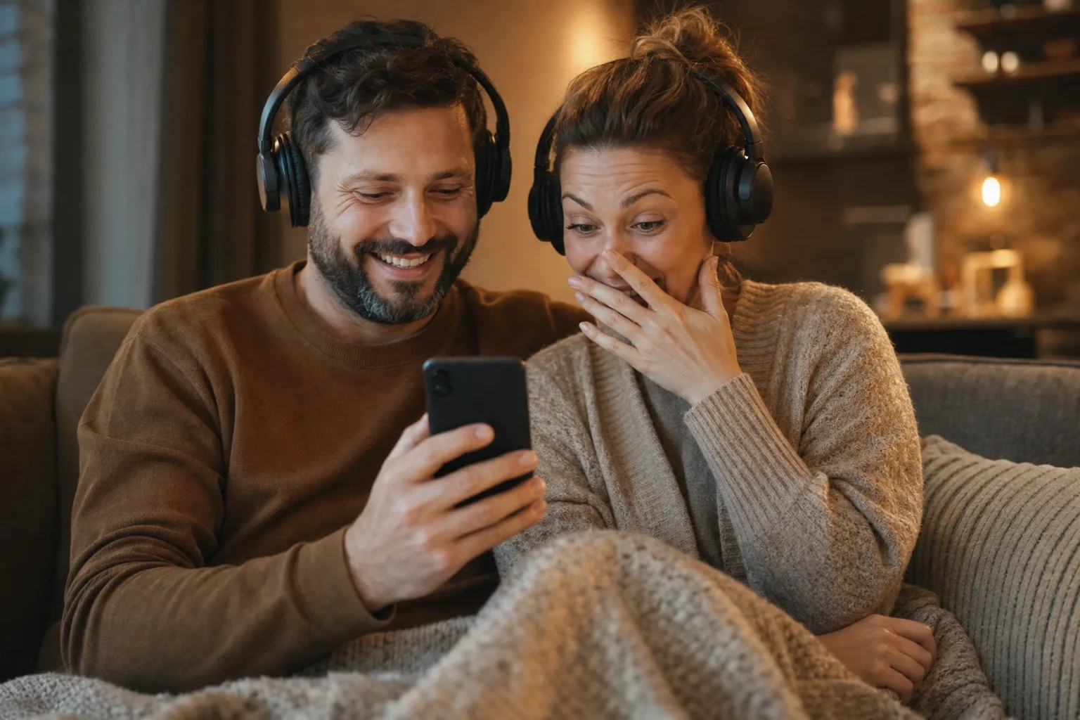 La canzone finita viene ascoltata per la prima volta sul divano